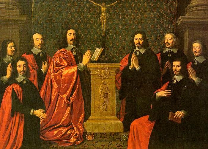 Philippe de Champaigne The Aldermen of the City of Paris